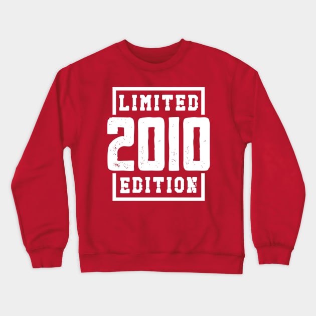 2010 Limited Edition Crewneck Sweatshirt by colorsplash